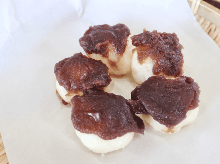 豆腐団子あんこ