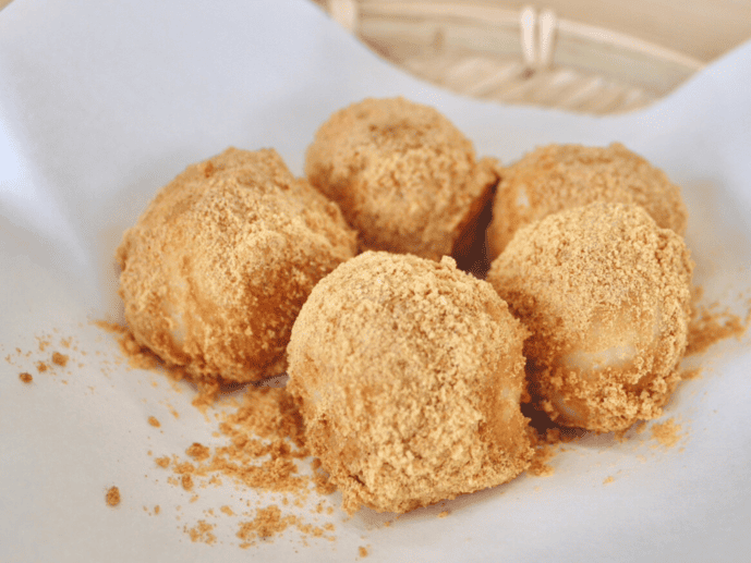 豆腐団子きな粉